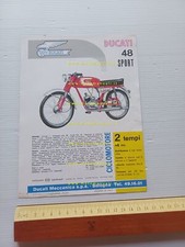 Ducati sport depliant usato  Vimodrone