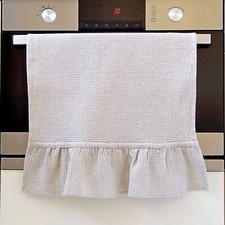 Toalhas de prato algodão linho orgânico waffle cozinha chá fazenda toalhas penduradas, usado comprar usado  Enviando para Brazil