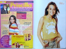 Priscilla Betti => Corte De Prensa 2 Páginas 2003 / Recorte de Prensa comprar usado  Enviando para Brazil