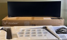 LG ULTRA GEAR 45GR65DC VA 45" MONITOR DE JOGOS CURVO COM SUPORTE E ADAPTADOR DE ENERGIA comprar usado  Enviando para Brazil