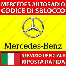 Mercedes radio codice usato  Roma