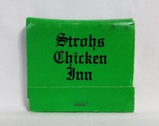 Vintage matchbook stroh for sale  Spindale