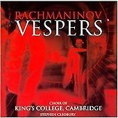 Sergei rachmaninov vespers for sale  STOCKPORT