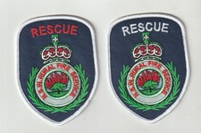 Patches não oficiais de resgate de incêndio rural de Nova Gales do Sul navio da Austrália, usado comprar usado  Enviando para Brazil