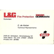 Fire protection siebe for sale  Hinckley