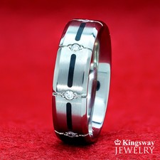 Titanium wedding ring d'occasion  Expédié en France