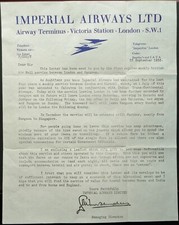 Imperial airways 1933 for sale  CHESHAM