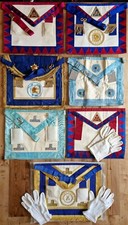 Collection masonic aprons for sale  CLITHEROE