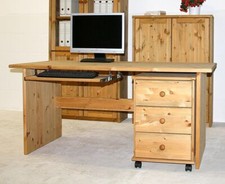 Massivholz schreibtisch 160cm gebraucht kaufen  Goslar