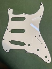 Stratocaster scratchplate whit for sale  LINCOLN