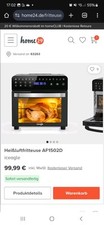 Heißluftfritteuse 1502d heiß gebraucht kaufen  Neu-Isenburg