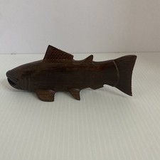 Wood carved salmon for sale  Slidell