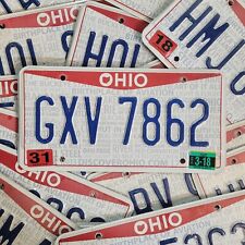 Ohio license plate for sale  North Stonington
