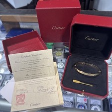 Authentic cartier 18k for sale  Keller