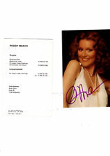 Peggy march autogrammkarte gebraucht kaufen  Würzburg