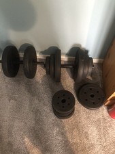 Dumbell set used for sale  DERBY