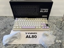 Usado, Teclado mecânico sem fio YUNZII AL80 CNC alumínio comprar usado  Enviando para Brazil