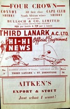 Rare third lanark for sale  BRADFORD