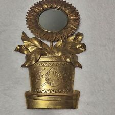 Vintage sunflower mirror for sale  Shipping to Ireland