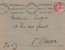 Dv79. lettre fontainebleau d'occasion  Guichen