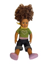 Boneca Our Generation Battat 18” cabelo loiro avermelhado olhos azuis roupas e cabelo encaracolado, usado comprar usado  Enviando para Brazil