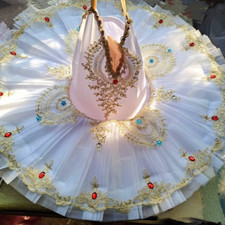 Saia Tutu Feminina Balé Tutu Dança Balé Profissional Saia Tutu Performance comprar usado  Enviando para Brazil