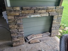 Stone fireplace surround for sale  Greene