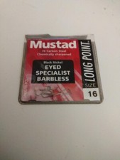 Mustad black nickel for sale  THIRSK