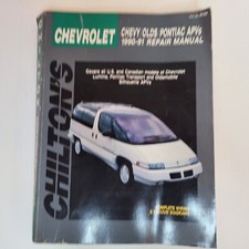 1990-91 GM Chevrolet Olds Pontiac APVs Vans Chilton manual de reparo #8134, usado comprar usado  Enviando para Brazil