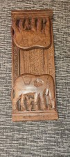Vintage carved wooden for sale  WAKEFIELD