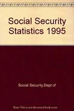 Social security statistics for sale  ROSSENDALE