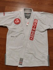 Gracie Barra Edição Limitada Ripstop Trainlite Branco Kimono / Conjunto Gi - A1, usado comprar usado  Enviando para Brazil