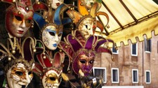 Maschere veneziane ceramica usato  Dozza