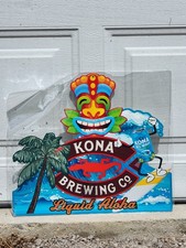 Placa de metal rara para fabricação de cerveja Kona 16x14 comprar usado  Enviando para Brazil