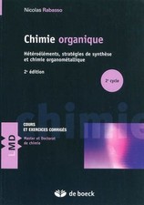 Chimie organique concepts d'occasion  France