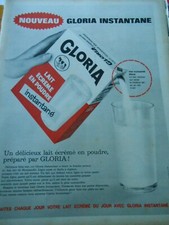 Advertising 1962 gloria d'occasion  Expédié en Belgium