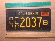 License plate california for sale  San Diego