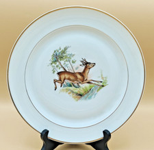 Assiette plate décor d'occasion  Bourganeuf
