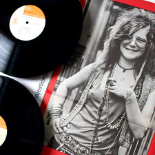 RARE GATEFOLD COVER+BOOK JANIS JOPLIN IN CONCERT 68 ORIGINAL 1972 VINYL LP EX comprar usado  Enviando para Brazil