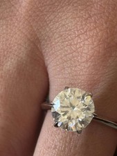 Bague moissonite taille d'occasion  Le Blanc-Mesnil