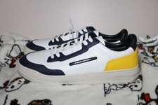 Tênis Polo Masculino Ralph Lauren PS 300-SK-LTL Couro Branco/Azul/Amarelo Tamanho 13 Novo comprar usado Tênis Polo Masculino Ralph Lauren PS 300-SK-LTL Couro Branco/Azul/Amarelo Tamanho 13 Novo comprar usado  Enviando para Brazil