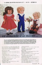 Page poupée françoise d'occasion  Marcillat-en-Combraille