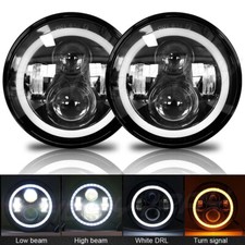 Compatível com 1953-1977 Ford F-100 F250 F350 Pickup Par 7" LED Projetor Faróis Par comprar usado  Enviando para Brazil