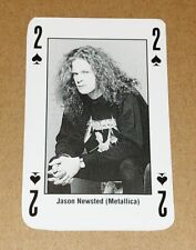 JASON NEWSTED METALLICA RARO MAIO 1993 REVISTA KERRANG CARTÃO DE BARALHO REINO UNIDO ESTADO PERFEITO- comprar usado  Enviando para Brazil