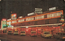 Cartão postal Lake Tahoe Nevada~The Wagon Wheel Saloon at State Line~década de 1960 comprar usado  Enviando para Brazil