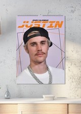 Calendario justin bieber usato  Spedire a Italy