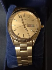 seiko gold plated watch for sale  SOUTH CROYDON