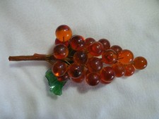 Orange lucite acrylic for sale  Dayville