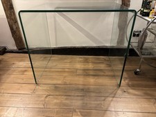 clear glass computer desk for sale clear glass computer desk for sale HOCKLEY