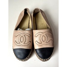 Chanel tan espadrilles for sale  BARNET